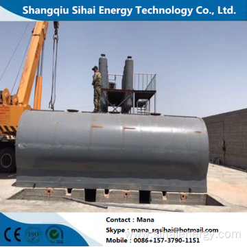 Used Plastic Oil Distillation to Diesel Facility